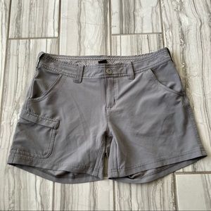 The North Face light recycled polyester shorts. EUC